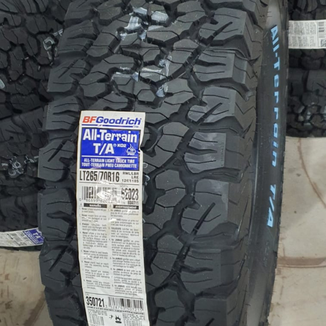 265-75R16 BF GOODRICH KO2
